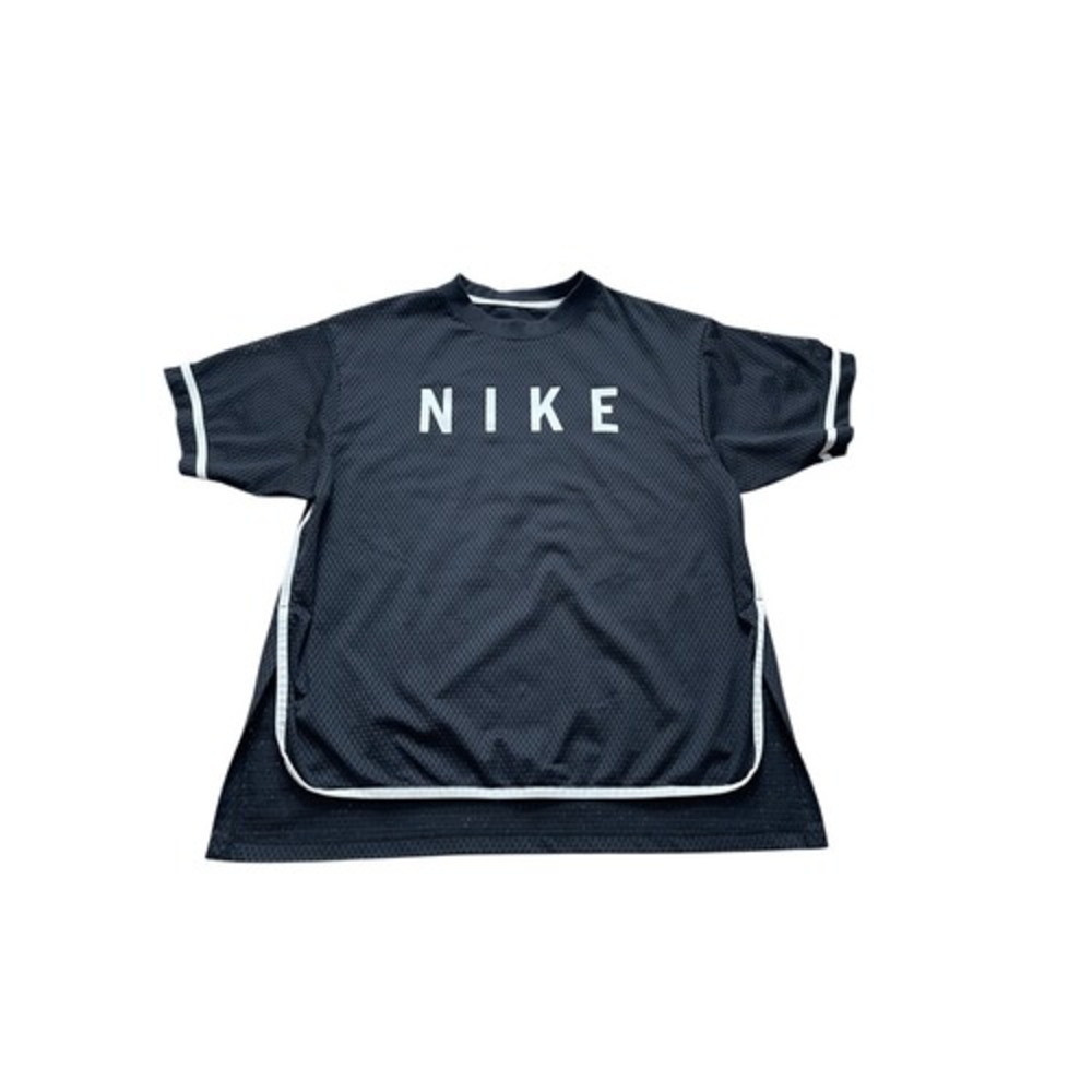 Y2K‎ Nike Black Mesh Jersey Top  Size L